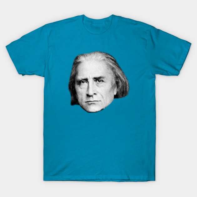 Franz Liszt T-Shirt by TheMusicophile